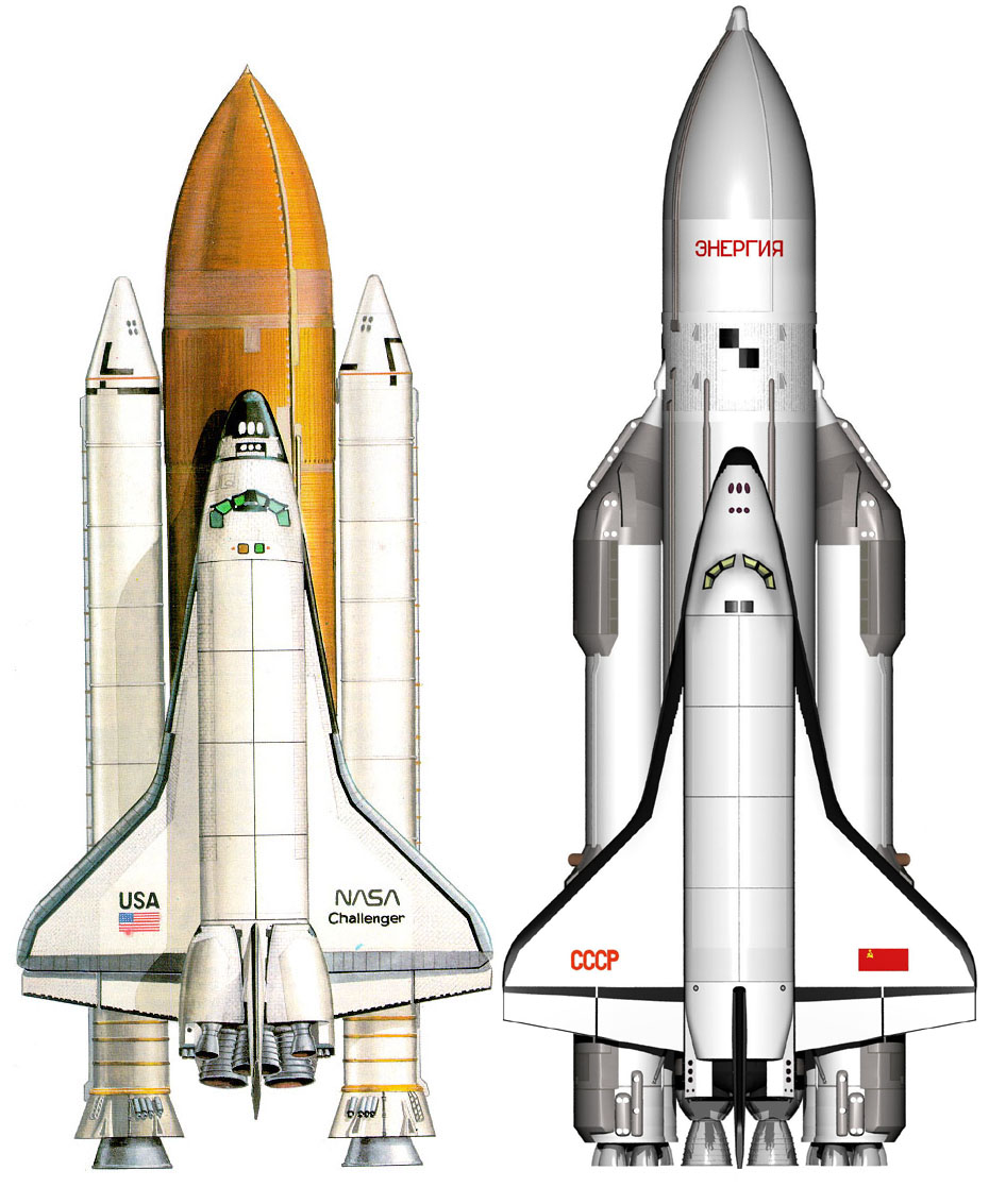 Buran Space Shuttle vs STS - Comparison