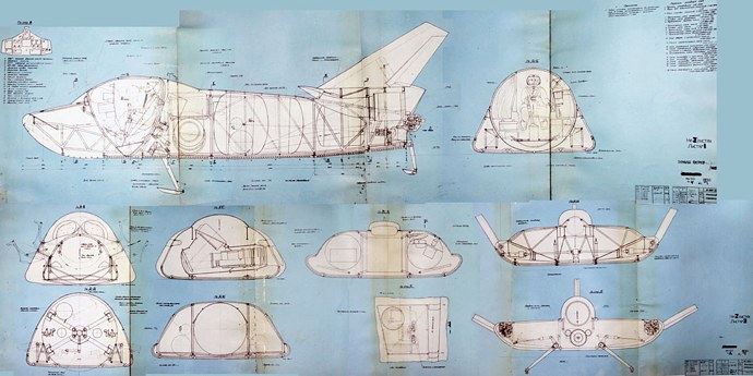 project SPIRAL, lanceur SPIRAL, navette spiral, lanceur supersonique, lanceur horizontal, avion de combat orbital, avion analogue, EPOC, EPOS, 105.11, projet soviétique, URSS